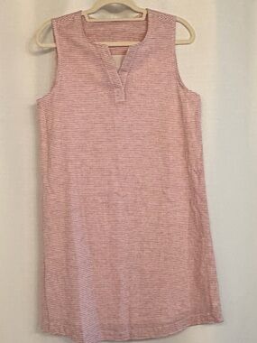 BeachLunchLounge Jaylene Striped Shift Dress Sleeveless Size S NWT 👗